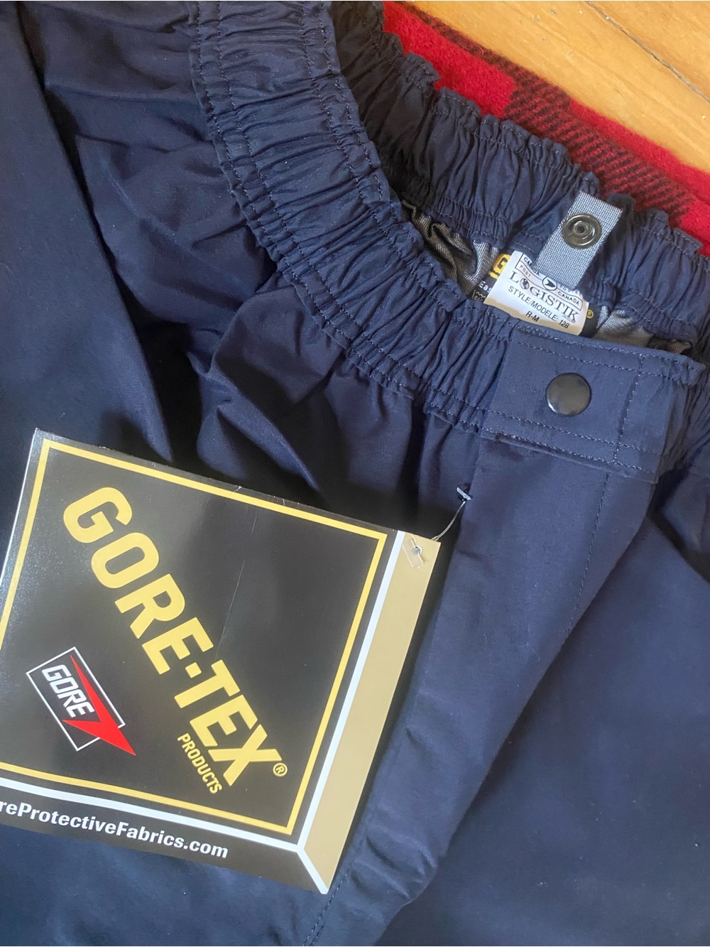 Authentic Canada Post Logistik Unicorp GORE-TEX Rain Shell Pants - Size R-M